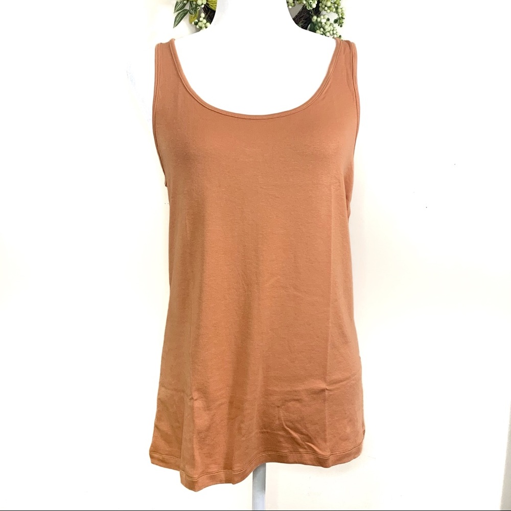 Women’s orange tank top